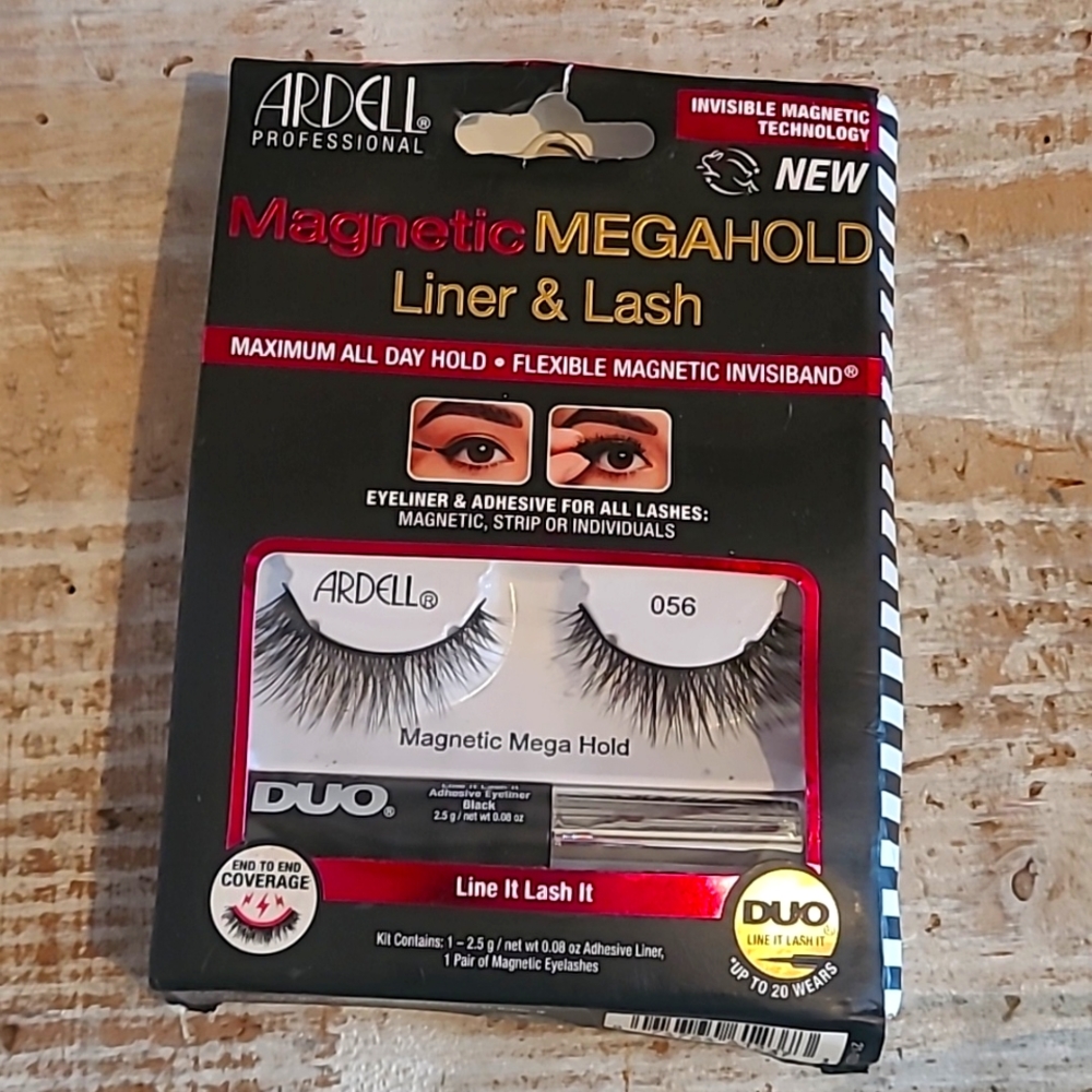 Ardell Magnetic Megahold Lash and Liner 056